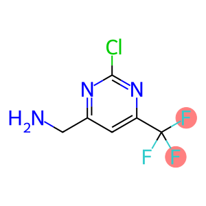 [2-chloro-6-(trifluoromethyl)pyrimidin-4-yl]methanamine