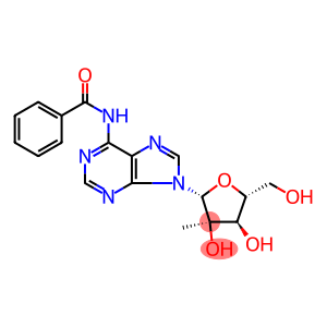 N-(9-((2R,3R,4R,5R)-3,4-Dihydroxy-5-(hydroxymethyl)-3-methyltetrahydro furan-2-yl)-9H-purin-6-yl)benzamide