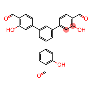 5'-(4-formyl-3-hydroxyphenyl)-3,3''-dihydroxy-[1,1':3',1''-terphenyl]-4,4''-dicarbaldehyde