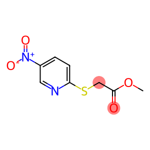 Methyl 2-[(5-nitro-2-pyridinyl)sulfanyl]acetate
