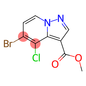 5-溴-4-氯吡唑并[1,5-A]吡啶-3-甲酸甲酯