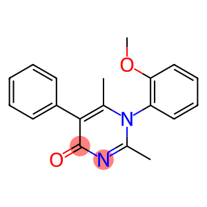 1-(2-methoxyphenyl)-2,6-dimethyl-5-phenyl-4(1H)-pyrimidinone