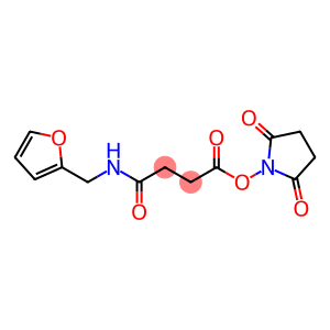 Butanoic acid, 4-[(2-furanylmethyl)amino]-4-oxo-, 2,5-dioxo-1-pyrrolidinyl ester