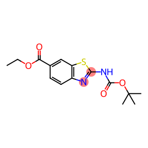 ETHYL-2-((TERT-BUTOXYCARBONYL)AMINO)BENZO(D)THIAZOLE-6-CARBOXYLATE