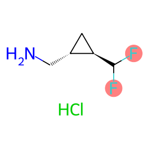 (1R,2R)-2-(difluoromethyl)cyclopropyl]methanamine HCl