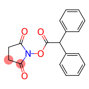 2,5-dioxopyrrolidin-1-yl 2,2-diphenylacetate
