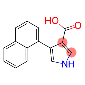 3-Hydroxycarbonyl-4-(naphthalen-1-yl)-1H-pyrrole