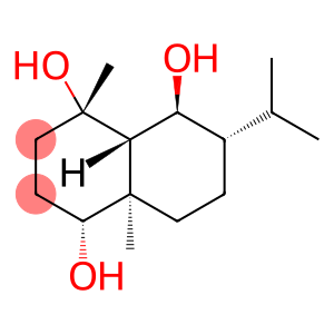 (+)-1beta,4beta,6alpha-Trihydroxyeudesmane