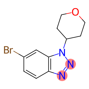 6-bromo-1-(oxan-4-yl)-1H-1,2,3-benzotriazole