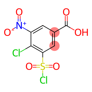 4-氯-3-氯磺酰基-5-硝基苯甲酸
