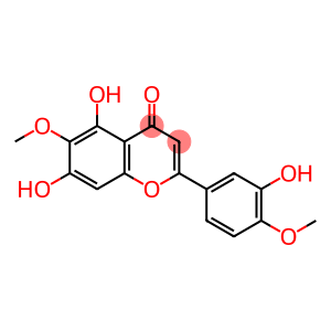 5,7-Dihydroxy-2-(3-hydroxy-4-methoxyphenyl)-6-methoxy-4H-chromen-4-one