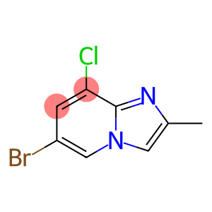 6-溴-8-氯-2-甲基咪唑并[1,2-A]吡啶
