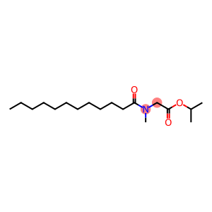 Glycine, N-Methyl-N-(1-oxododecyl)-, 1-Methylethyl ester