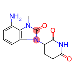 3-(4-Amino-3-methyl-2-oxo-2,3-dihydro-1H-benzo[d]imidazol-1-yl)piperidine-2,6-dione
