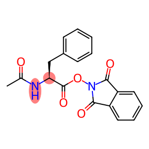 Phenylalanine, N-acetyl-, 1,3-dihydro-1,3-dioxo-2H-isoindol-2-yl ester