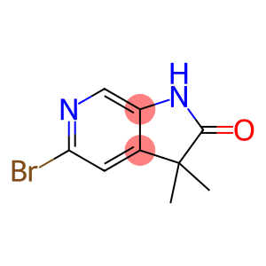 2H-Pyrrolo[2,3-c]pyridin-2-one, 5-bromo-1,3-dihydro-3,3-dimethyl-