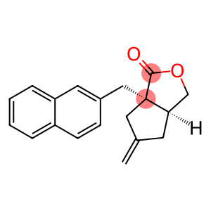 1H-Cyclopenta[c]furan-1-one, hexahydro-5-methylene-6a-(2-naphthalenylmethyl)-, (3aS,6aS)-