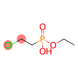Phosphonic acid, (2-chloroethyl)-, monoethyl ester (8CI)