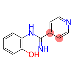 4-Pyridinecarboximidamide, N-(2-hydroxyphenyl)-