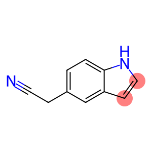 1H-Indole-5-acetonitrile(9CI)