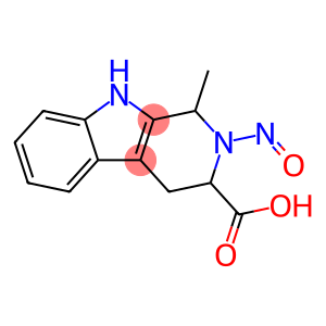 1-methyl-2-nitroso-1,2,3,4-tetrahydo-beta-carboline-3-carboxylic acid