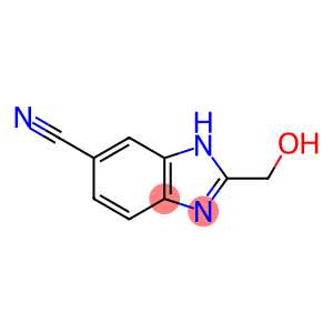 2-(hydroxymethyl)-3H-benzimidazole-5-carbonitrile