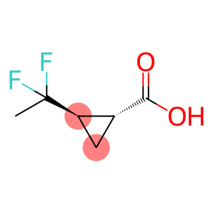 (1R, 2R)-2-(l, 1- difluoroethyl)cyclopropane- 1-carboxylic acid
