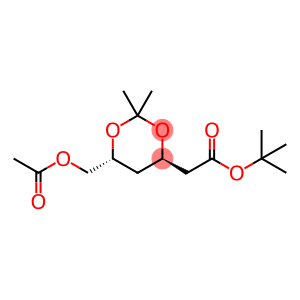 L-erythro-Hexonic acid, 2,4-dideoxy-3,5-O-(1-methylethylidene)-, 1,1-dimethylethyl ester, 6-acetate