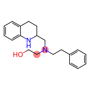 1,2,3,4-Tetrahydro-N-(2-hydroxyethyl)-N-phenethyl-2-quinolinemethanamine