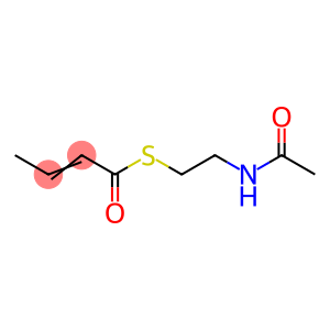 2-Butenethioic acid, S-[2-(acetylamino)ethyl] ester