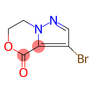 3-bromo-6,7-dihydropyrazolo[5,1-c][1,4]oxazin-4-one