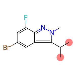 5-溴-7-氟-3-异丙基-2-甲基-2H-吲唑