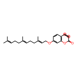 7-[[(2E,6E)-3,7,11-Trimethyl-2,6,10-dodecatrienyl]oxy]-2H-1-benzopyran-2-one