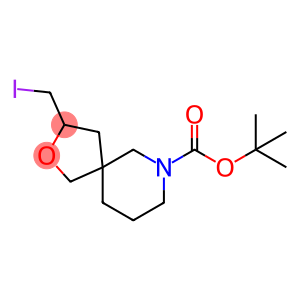 tert-butyl 3-(iodomethyl)-2-oxa-9-azaspiro[4.5]decane-9-carboxylate