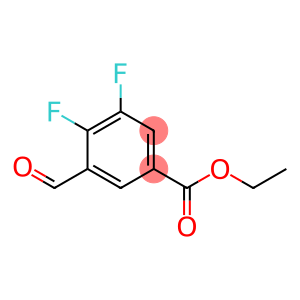 Benzoic acid, 3,4-difluoro-5-formyl-, ethyl ester