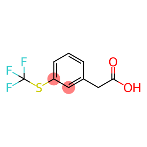 3-[(Trifluoromethyl)thio]benzeneacetic acid