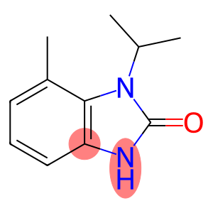 2H-Benzimidazol-2-one,1,3-dihydro-7-methyl-1-(1-methylethyl)-(9CI)