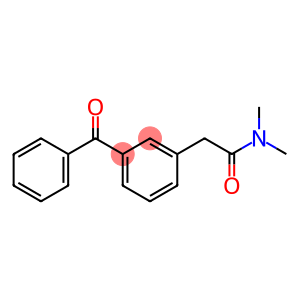 Benzeneacetamide, 3-benzoyl-N,N-dimethyl-