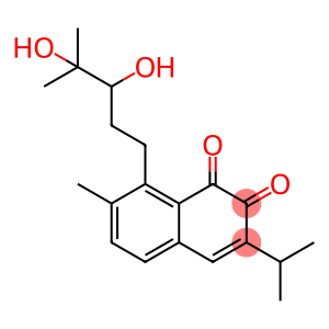 1,2-Naphthalenedione, 8-(3,4-dihydroxy-4-methylpentyl)-7-methyl-3-(1-methylethyl)-