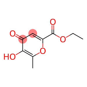 4H-Pyran-2-carboxylic acid, 5-hydroxy-6-methyl-4-oxo-, ethyl ester