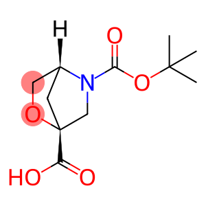 2-Oxa-5-azabicyclo[2.2.1]heptane-1,5-dicarboxylic acid, 5-(1,1-dimethylethyl) ester, (1R,4R)-