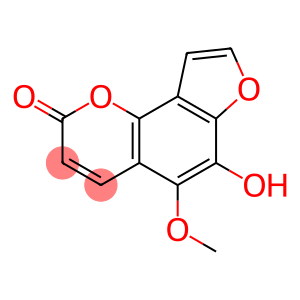 6-羟基-5-甲氧基-2H-呋喃并[2,3-H]-1-苯并吡喃-2-酮