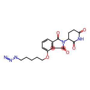 1H-Isoindole-1,3(2H)-dione, 4-[(5-azidopentyl)oxy]-2-(2,6-dioxo-3-piperidinyl)-