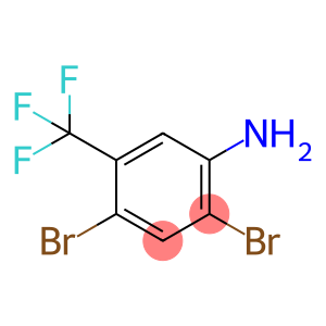 Benzenamine, 2,4-dibromo-5-(trifluoromethyl)-