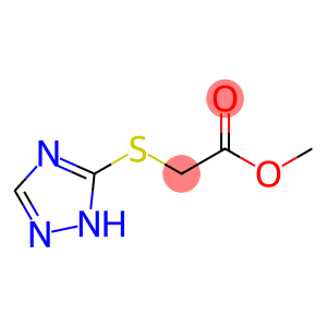 Acetic acid, 2-(1H-1,2,4-triazol-5-ylthio)-, methyl ester