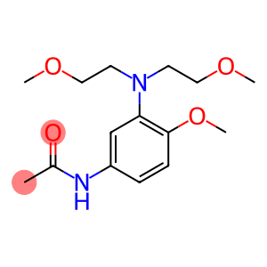 3-(N,N-二甲氧基乙基)氨基-4-甲氧基乙酰苯胺