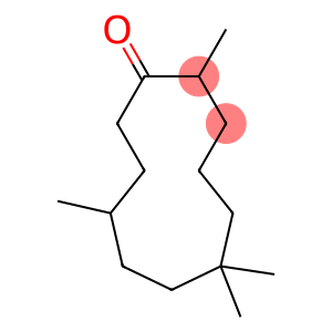 Cycloundecanone, 2,6,6,9-tetramethyl- (8CI,9CI)