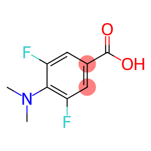 Benzoic acid, 4-(dimethylamino)-3,5-difluoro-