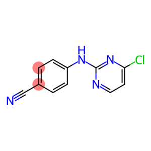 4-[(4-氯-2-嘧啶基)氨基]苯甲腈