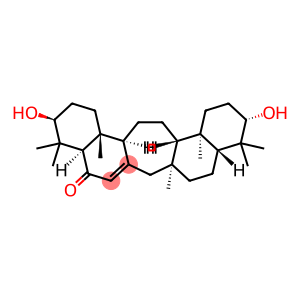3β,21α-Dihydroxy-27-norC(14a)-homo-gammaceran-14-en-16-one